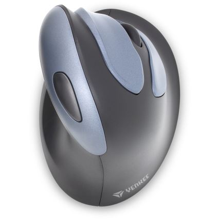 Yenkee - Миша ергономічна 1000/1600 DPI 1xAA чорний