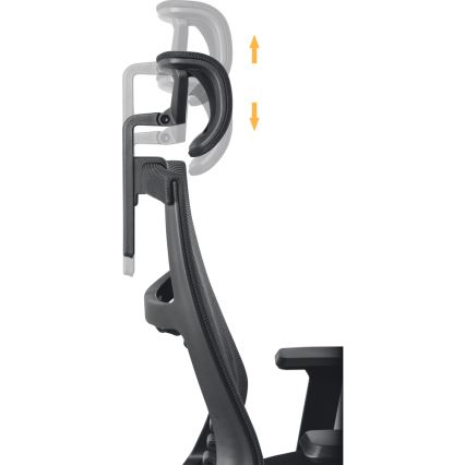 Yenkee - Офісне крісло чорний колір