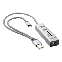 Yenkee - Разветвитель USB 2.0 и OTG и картридер