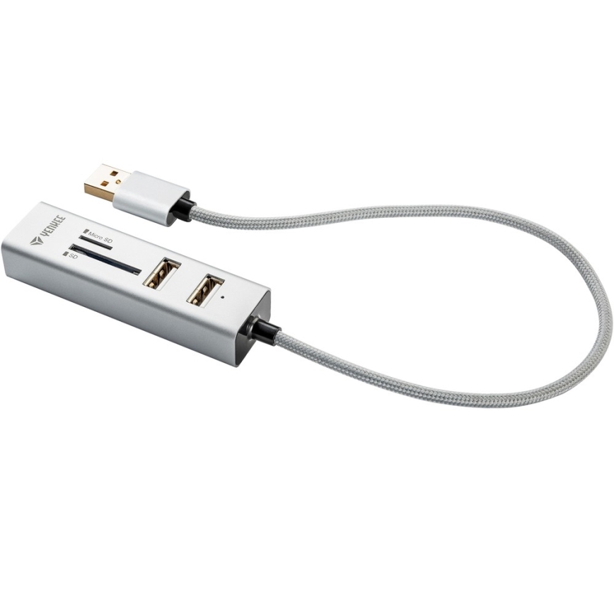 Yenkee - USB Хаб 2.0 і кард-рідер