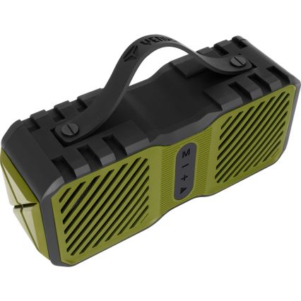 Yenkee - Зарядна TWS колонка 20W/5V IPX6 зелений/чорний