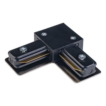 Заглушка трековой системы 1-фазная TRACER угловой черный