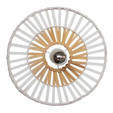 Zambelis 19251 - Настінний світильник 1xE27/40W/230V бамбук/бежевий