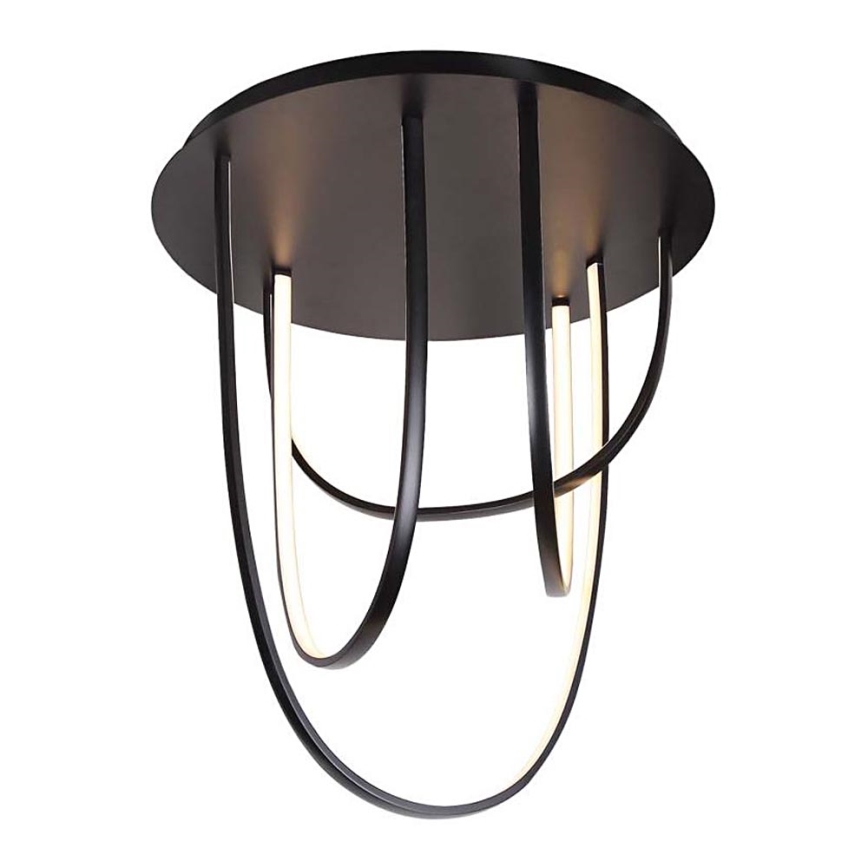 Zambelis 1951 - Светодиодная припотолочная люстра с регулированием яркости LED/80W/230V черный