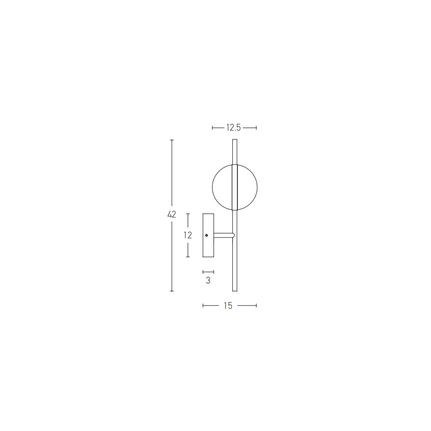 Zambelis 2003 - Светодиодный настенный светильник LED/8W/230V