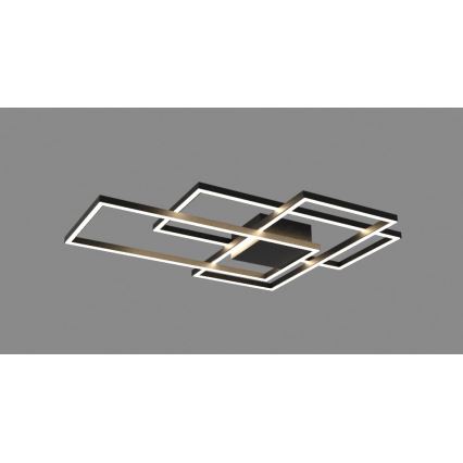 Zambelis 2020 - Пристельова LED люстра з регулюванням яскравості LED/55W/230V чорний