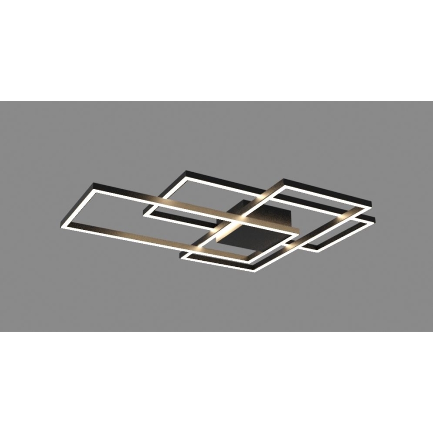 Zambelis 2020 - Пристельова LED люстра з регулюванням яскравості LED/55W/230V чорний