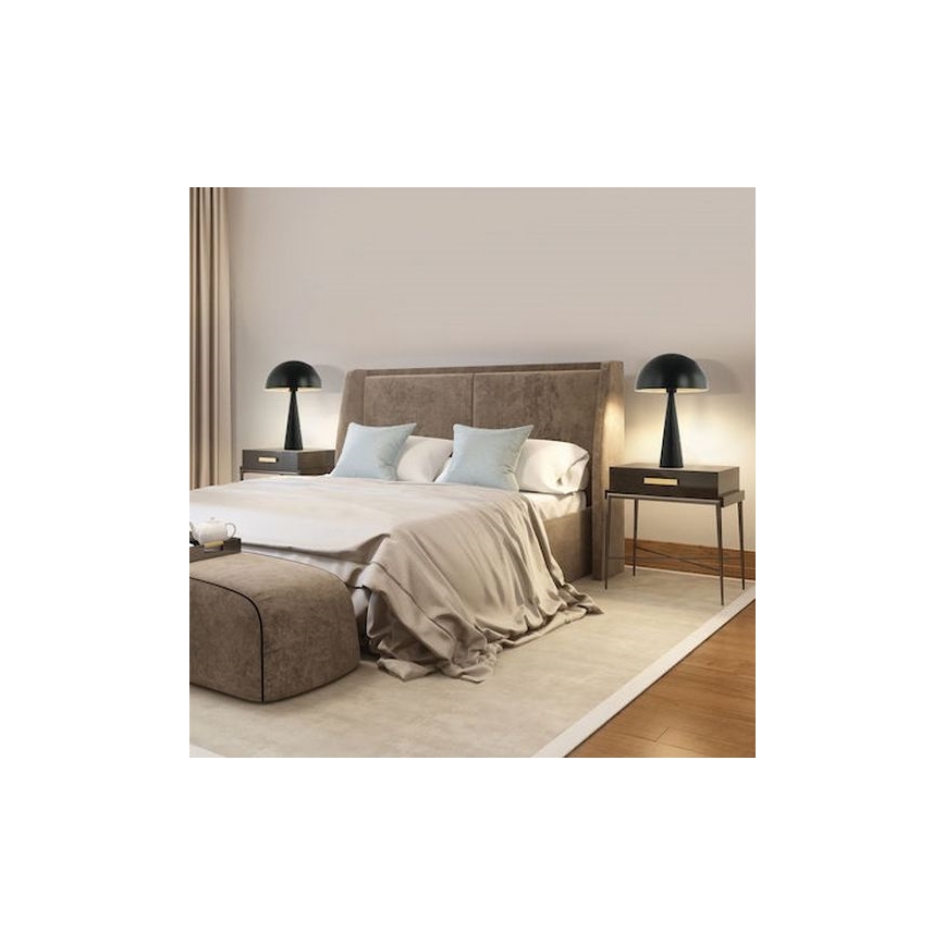 Zambelis 20210 - Настільна лампа 1xE27/25W/230V чорний