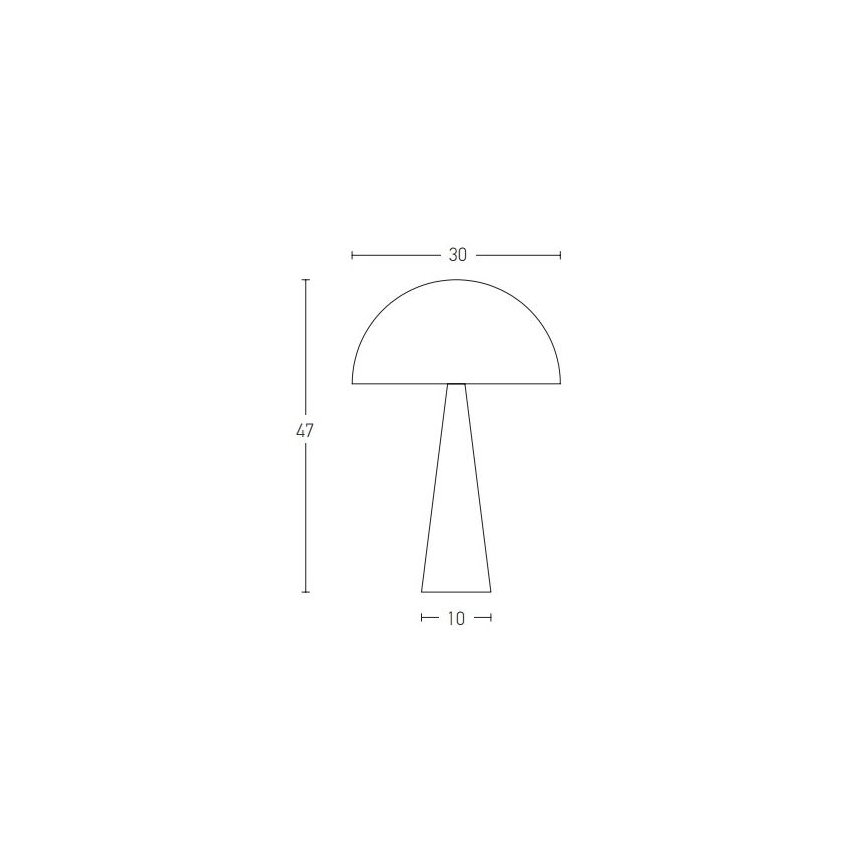 Zambelis 20210 - Настольная лампа 1xE27/25W/230V черная