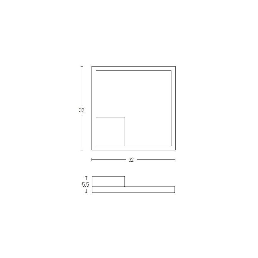 Zambelis 2029 - Пристельова LED люстра з регулюванням яскравості LED/12W/230V чорний