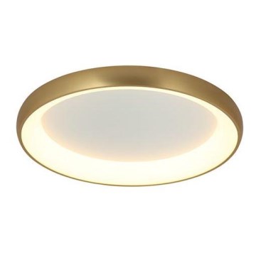 Zambelis 2042 - Стельовий LED світильник з регулюванням яскравості LED/30W/230V діаметр 40 см золотий