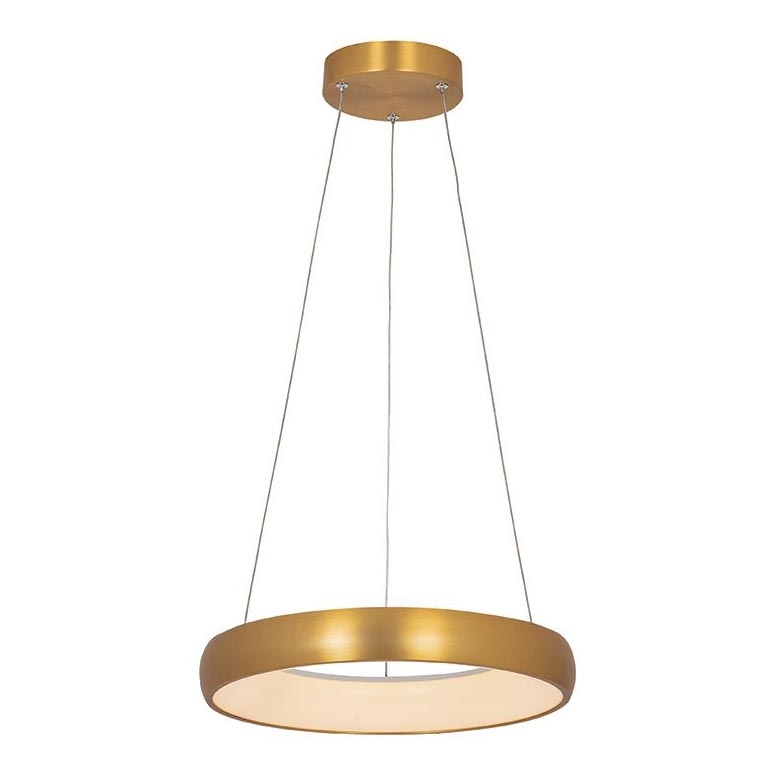Zambelis 2046 - Светодиодная подвесная люстра с регулированием яркости LED/30W/230V диаметр 40 см золотистый