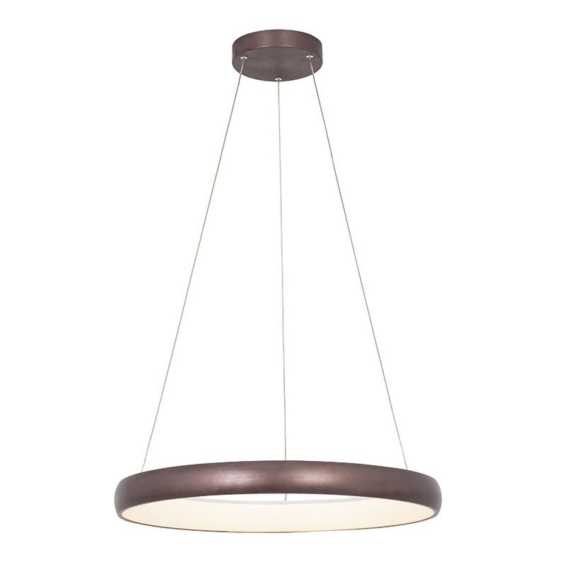 Zambelis 2055 - Светодиодная подвесная люстра с регулированием яркости LED/50W/230V диаметр 60 см коричневый