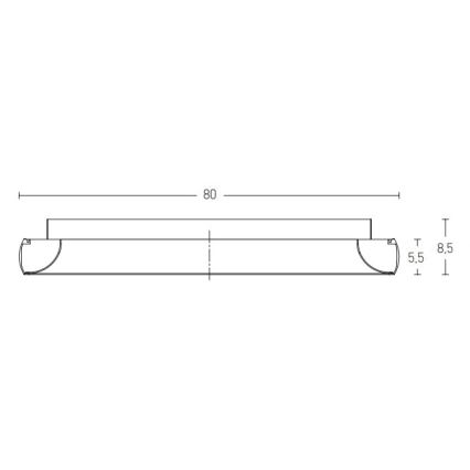 Zambelis 2058 - Стельовий LED світильник з регулюванням яскравості LED/60W/230V діаметр 80 см золотий