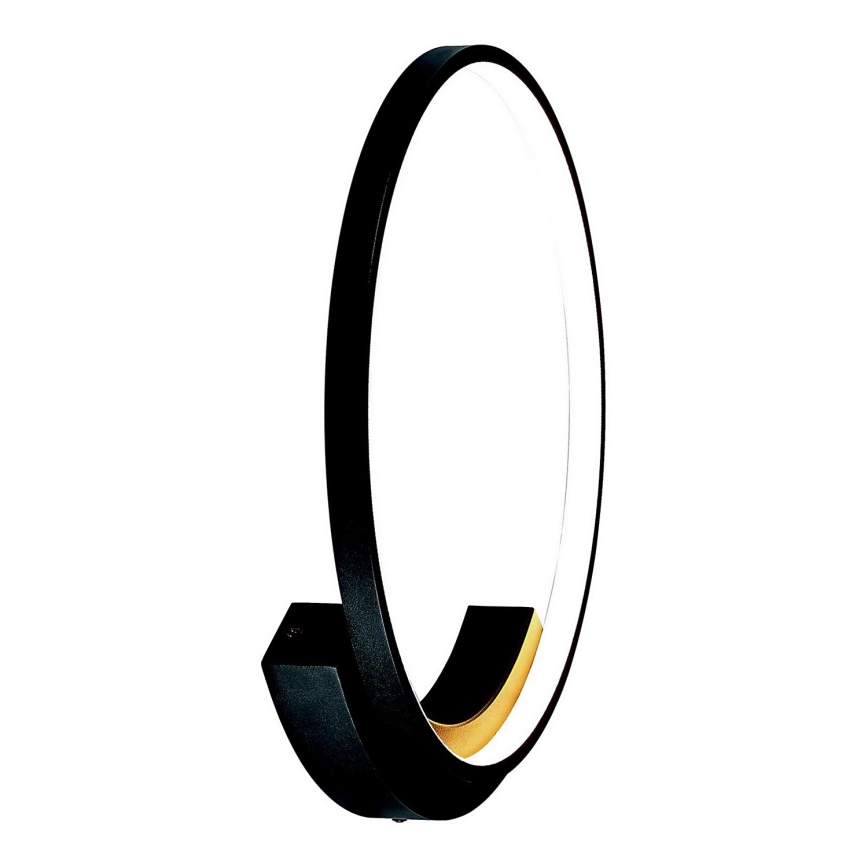 Zambelis 2074 - Светодиодный настенный светильник LED/25W/230V диаметр 42,5 см черный