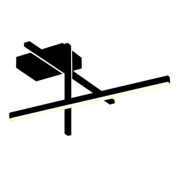 Zambelis 22025 - Светодиодная припотолочная люстра с регулированием яркости LED/25W/230V черный