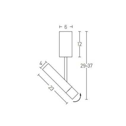 Zambelis 22028 - Світлодіодна люстра на штанзі LED/4W/230V