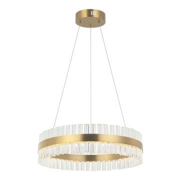 Zambelis 22039 - Світлодіодна підвісна люстра з регулюванням яскравості LED/56W/230V золотий
