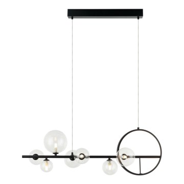Zambelis 22063 - Светодиодная подвесная люстра с регулированием яркости LED/14W + 7xG9/7W/230V