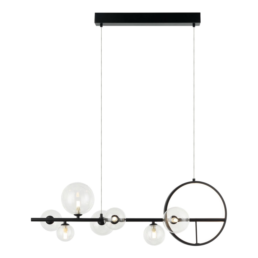 Zambelis 22063 - Светодиодная подвесная люстра с регулированием яркости LED/14W + 7xG9/7W/230V