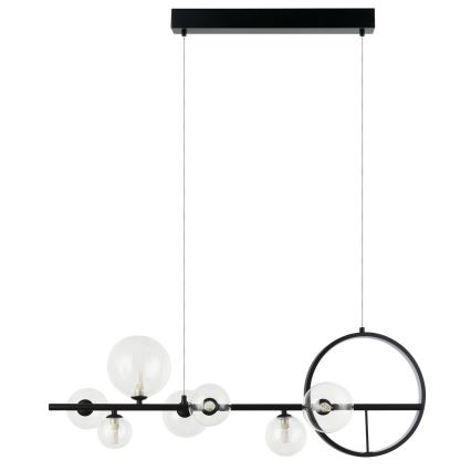 Zambelis 22063 - Светодиодная подвесная люстра с регулированием яркости LED/14W + 7xG9/7W/230V