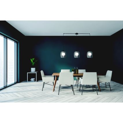 Zambelis 22146 - Подвесная люстра 3xG9/5W/230V паук черный