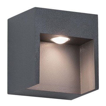 Zambelis E111 - Вуличний світлодіодний настінний світильник LED/3W/230V 3000K IP54