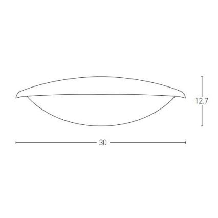 Zambelis E115 - Вуличний світлодіодний настінний світильник LED/6W/230V IP54 антрацит