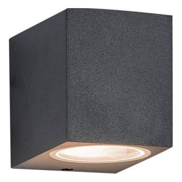 Zambelis E123 - Вуличний настінний світильник 1xGU10/15W/230V IP54 антрацит