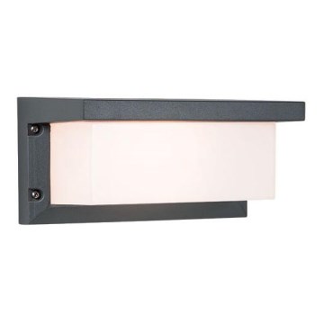 Zambelis E128 - Уличный настенный светильник 1xE27/18W/230V IP54 антрацит