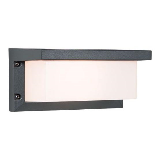 Zambelis E128 - Уличный настенный светильник 1xE27/18W/230V IP54 антрацит