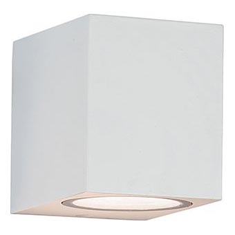 Zambelis E150 - Уличный настенный светильник 1xGU10/15W/230V IP54 белый