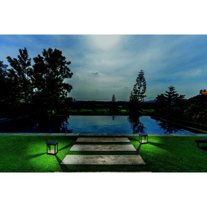 Zambelis E203 - Вулична світлодіодна лампа LED/7W/230V IP54 антрацит