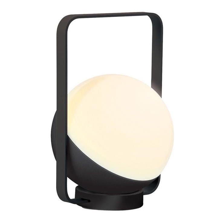 Zambelis E233 - Светодиодная уличная лампа с регулированием яркости LED/1,5W/5V IP44 черный