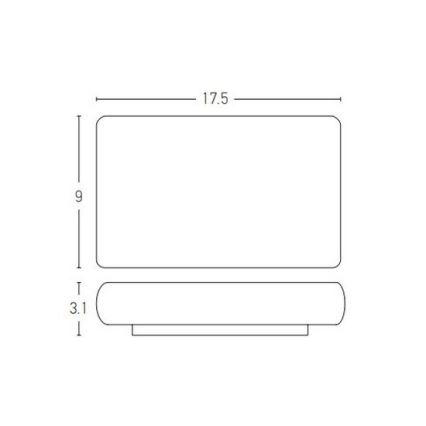Zambelis E239 - Вуличний світлодіодний настінний світильник 2xLED/6W/230V IP65 антрацит