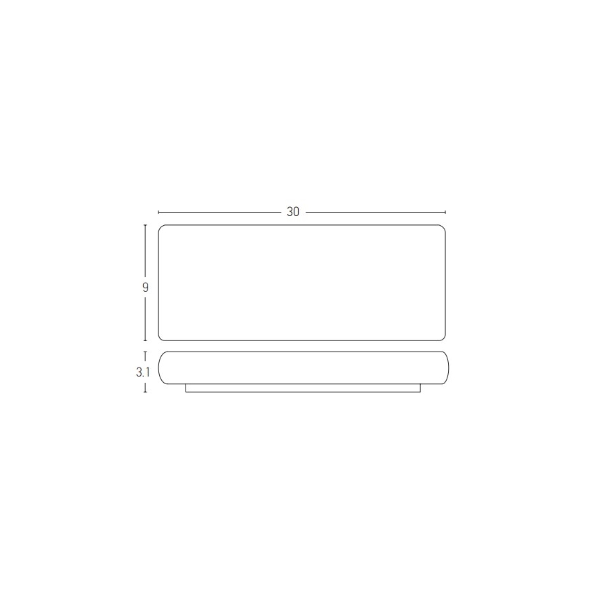 Zambelis E240 - Вуличний світлодіодний настінний світильник 2xLED/10W/230V IP65 антрацит