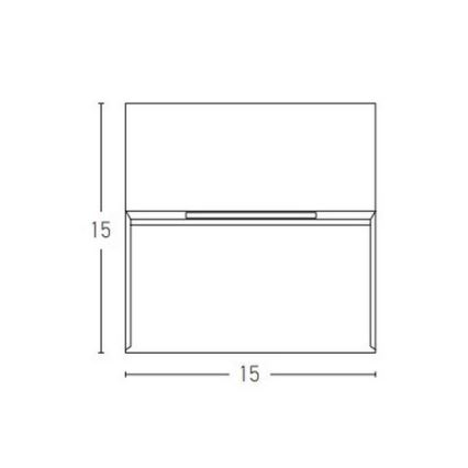 Zambelis E241-G - Светодиодный уличный лестничный светильник LED/6W/230V IP65 антрацит