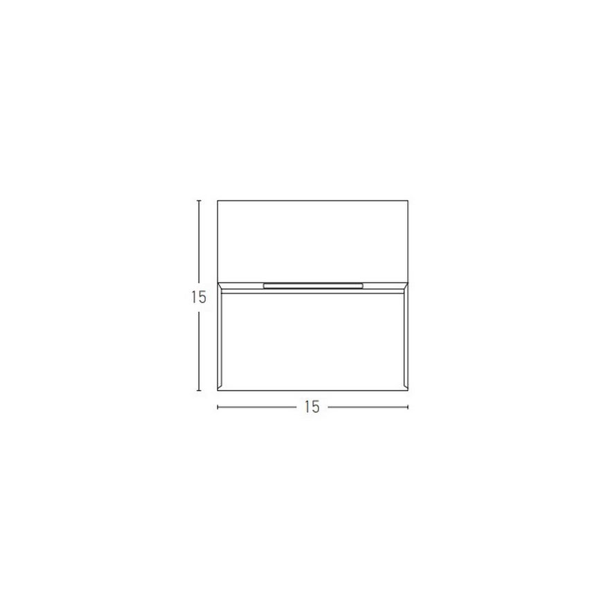 Zambelis E241-G - Світлодіодний зовнішній сходовий світильник LED/6W/230V IP65 антрацит