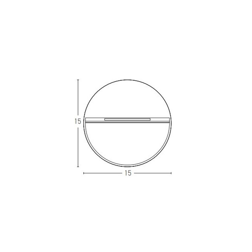 Zambelis E242-G - Светодиодный уличный лестничный светильник LED/6W/230V IP65 антрацит