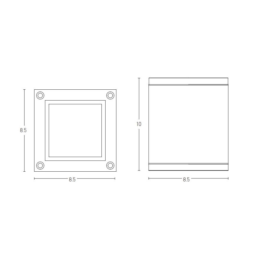 Zambelis E269 - Уличный точечный светильник 1xGU10/35W/230V IP65 антрацит
