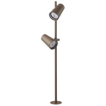 Zambelis E299 - Светодиодная уличная лампа 2xLED/6W/230V IP54 CRI93 коричневый