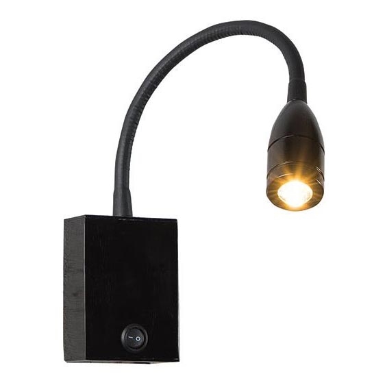 Zambelis H32 - LED Гнучка лампа LED/3W/230V чорний