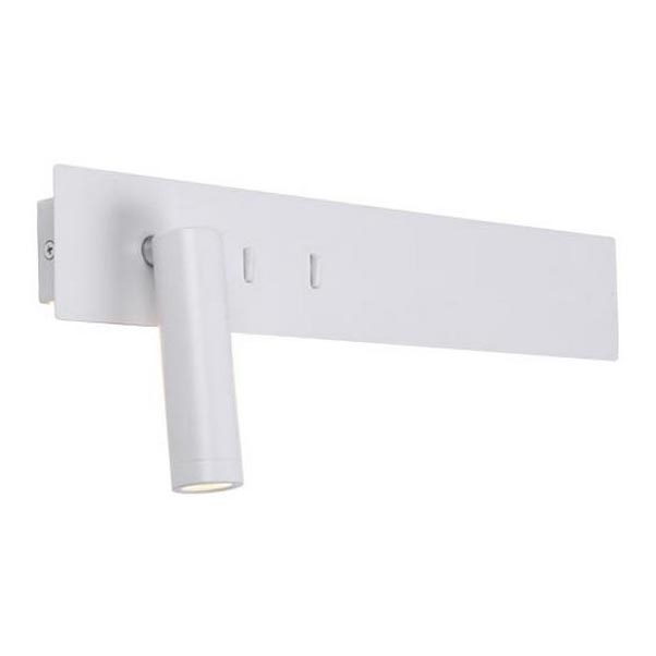 Zambelis H52 - Світлодіодний настінний світильник LED/3W + LED/10W/230V білий