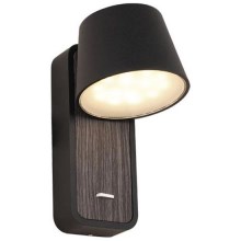 Zambelis H61 - Светодиодная настенная лампа LED/7W/230V коричневый