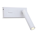 Zambelis H74 - Светодиодный настенный светильник LED/3W/230V USB белый
