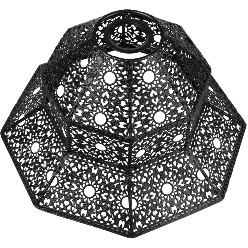 Запасний абажур для люстри SAMIRA E27 діаметром 33 см чорний