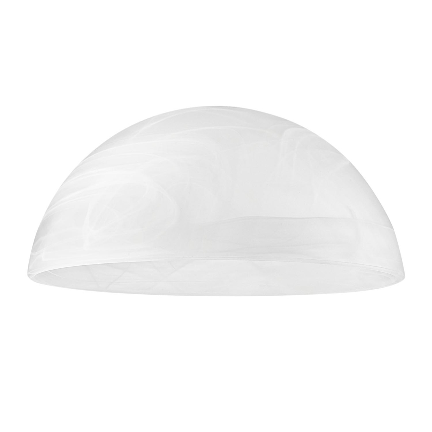 Запасне скло для люстри E27 130x300 мм біле