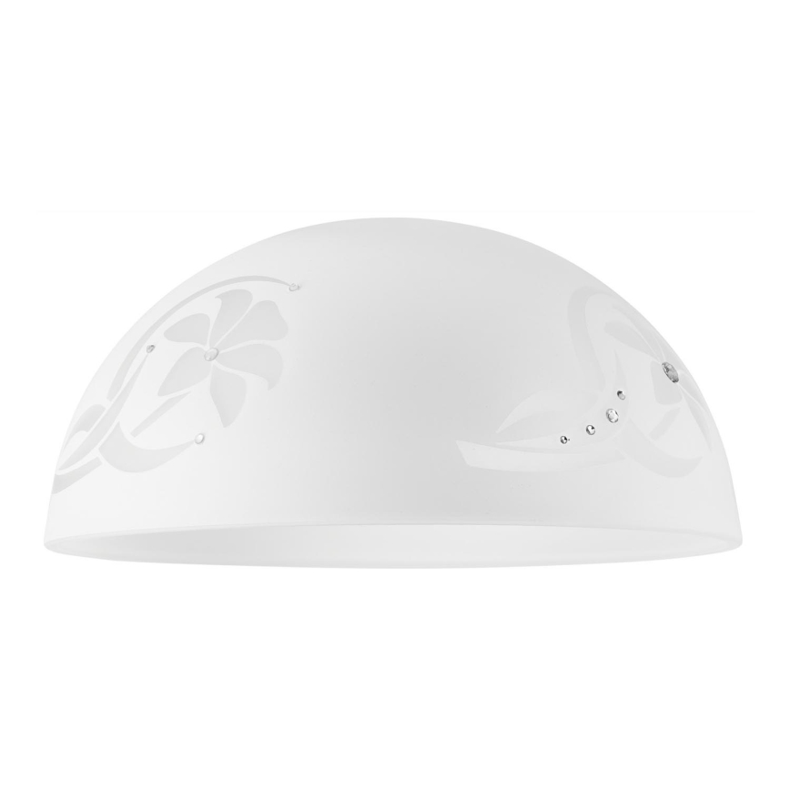 Запасне скло для люстри LILLY E27 діаметром 30 см, біле