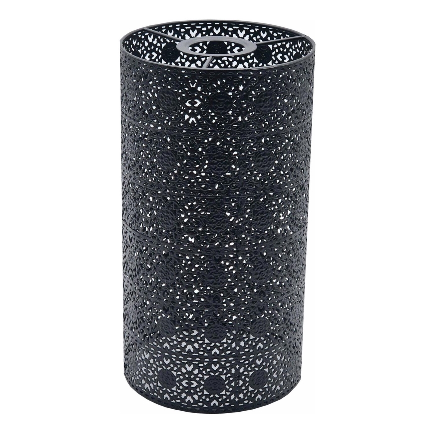 Запасний абажур для люстри SAMIRA E27 діаметром 15 см чорний