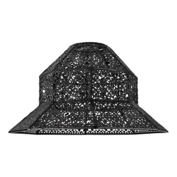 Запасний абажур для люстри SAMIRA E27 діаметром 33 см чорний